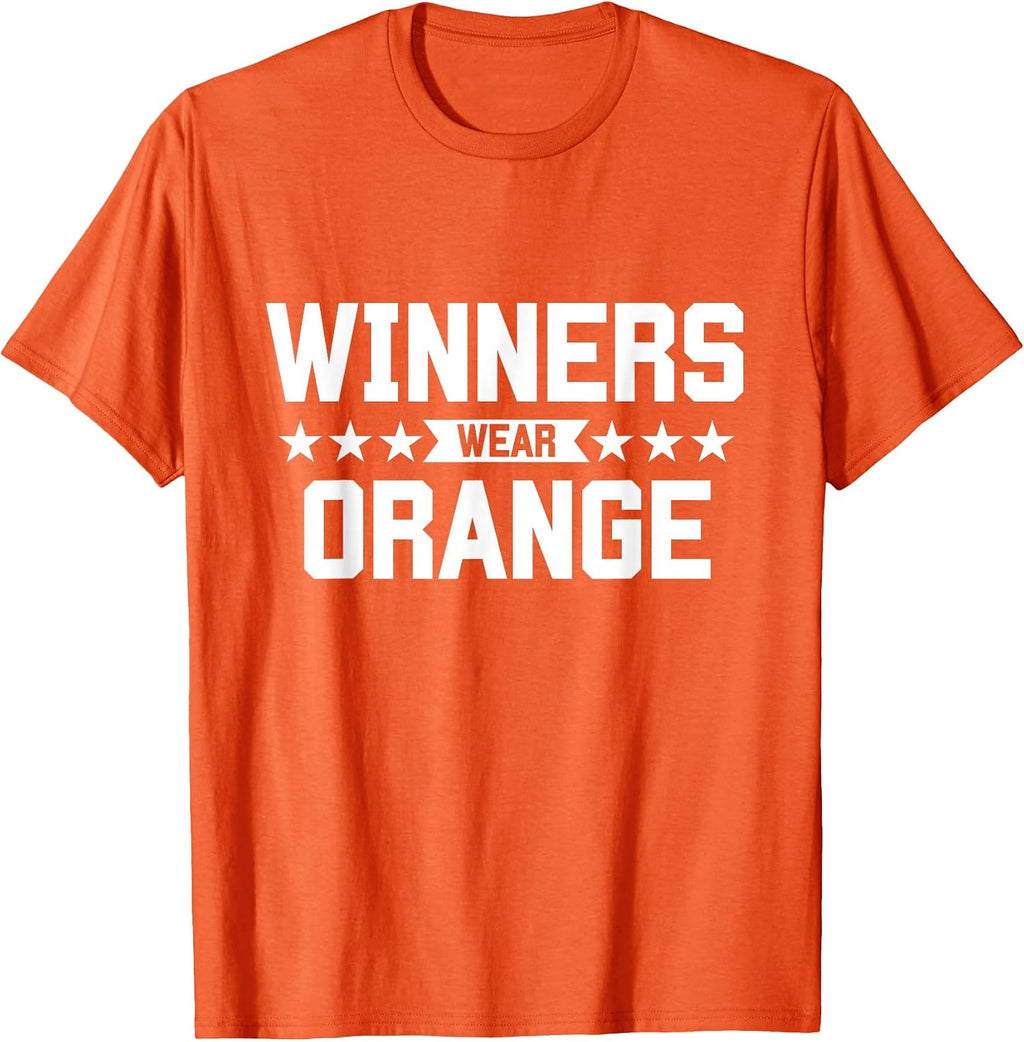 Winners Wear Orange Clothing Merch