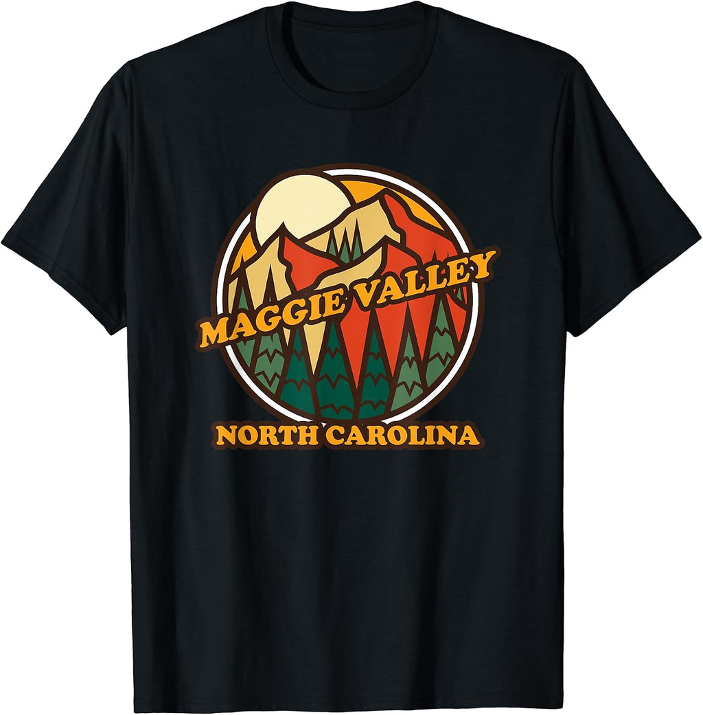 Retro Maggie Valley North Carolina Home State Gift