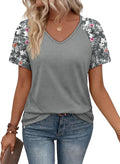 Summer Tops Short Sleeve Boho Shirts Raglan Spring Outfits Fashion Clothing Resort Wear for Women 2026
