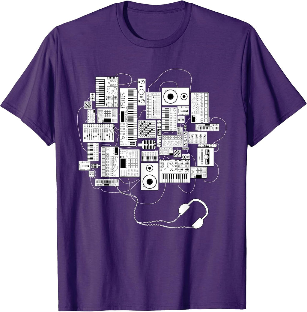 Synthesizer and Drum Machine Clothing by Mewzeek T