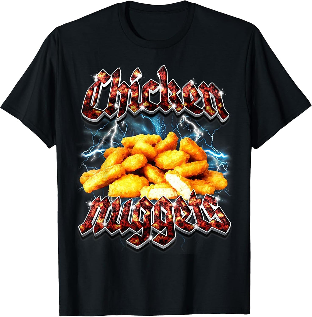 Ironic Bootleg Rap Chicken Nuggets Meme Designs