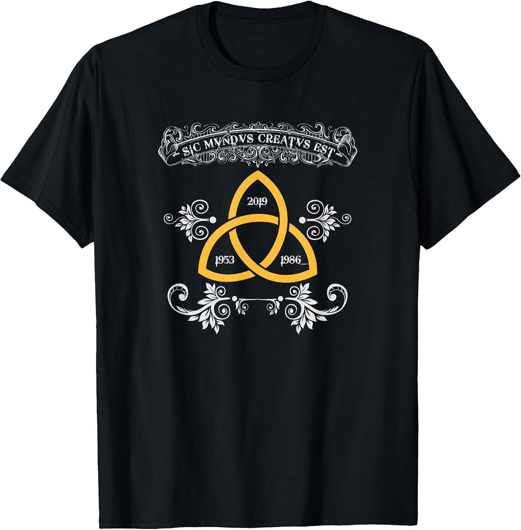 Dark Sic Mundus Creatus Est Shirts Series Gift Tee