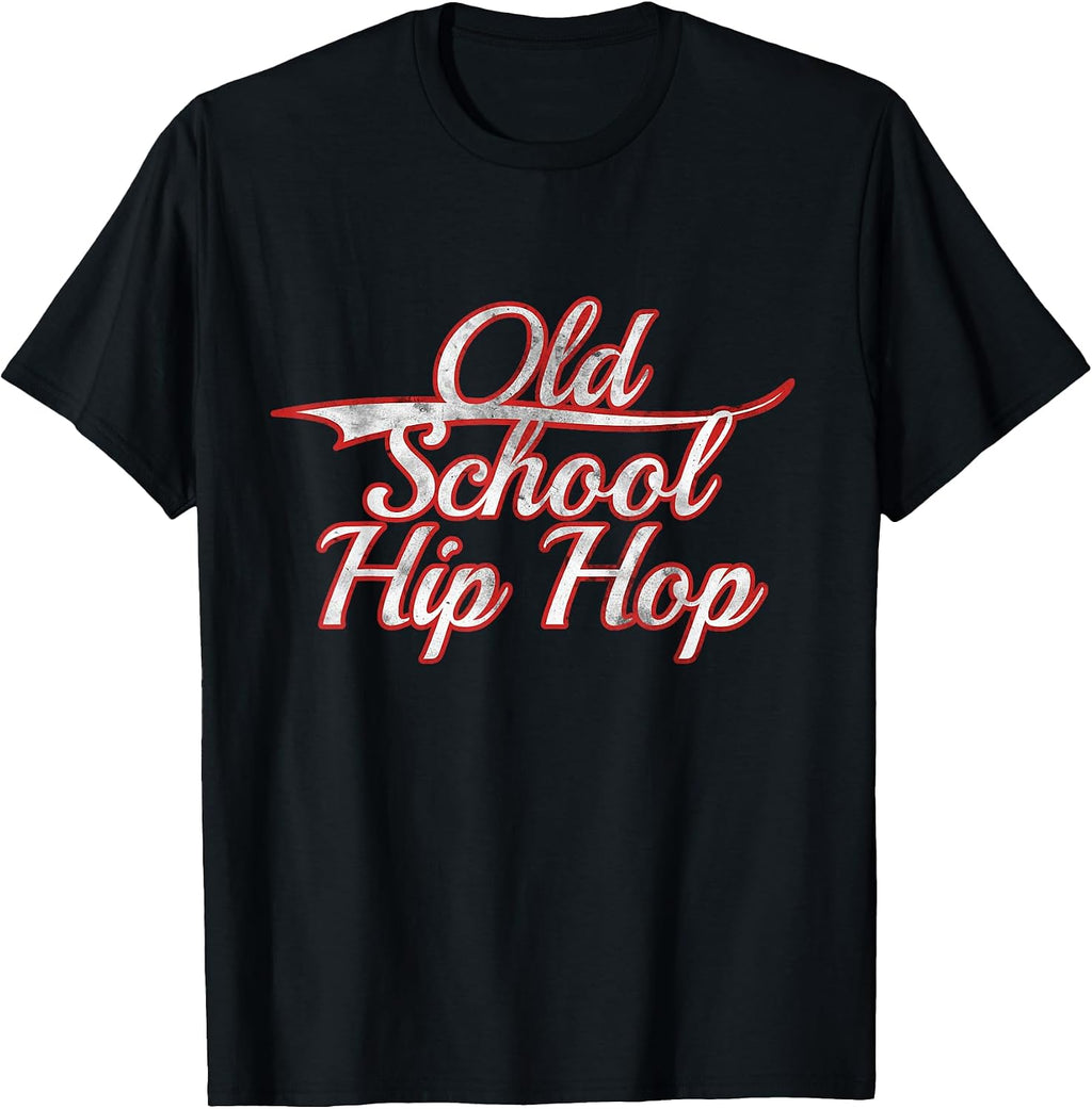 Old School Hip Hop Distressed Throwback Style
