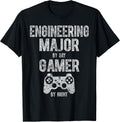 Engineering Major By Day Gamer By Night Tees