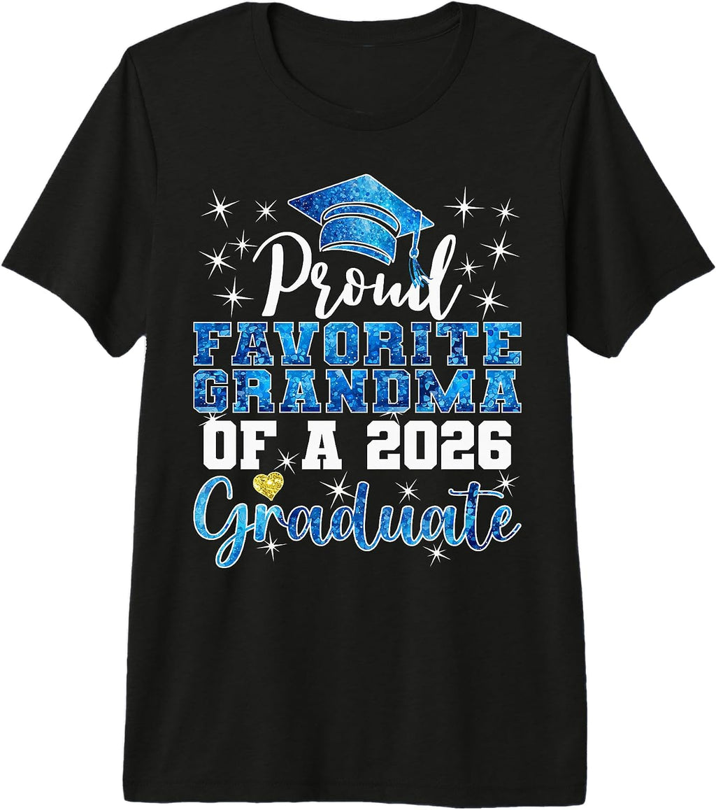 Class 2026 Graduate Graduation Proud Family Blue a