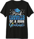 Class 2026 Graduate Graduation Proud Family Blue a
