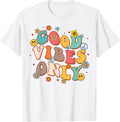 Groovy Vibes Hippie Costume Men Women Kids Retro