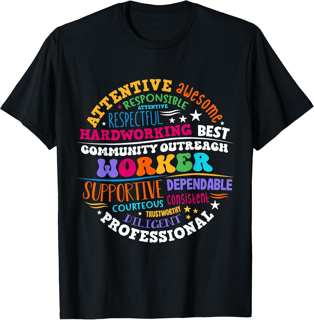 Funny Community Outreach Worker Back to School