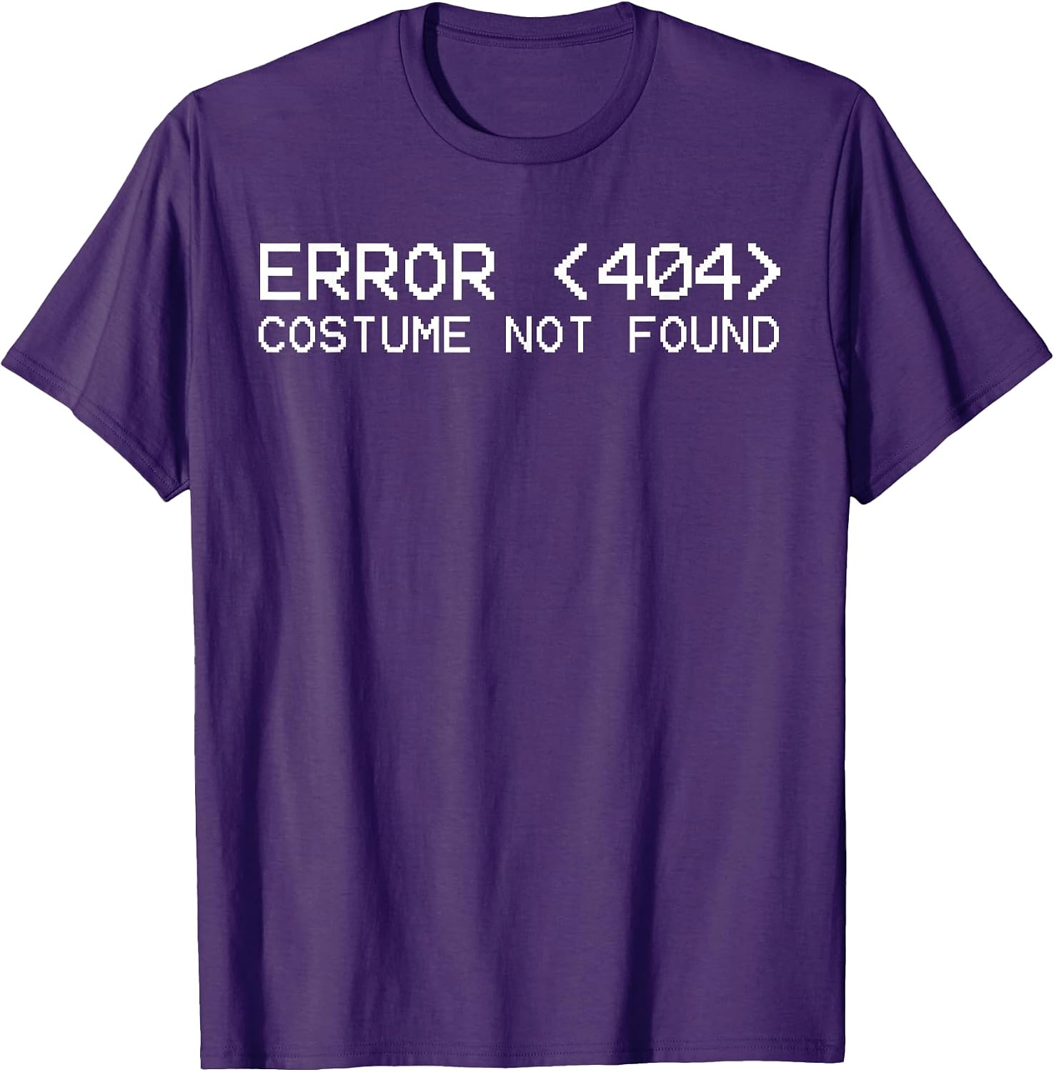 Error 404 costume not found funny Halloween 2019