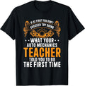 Auto Mechanic Teacher Tee