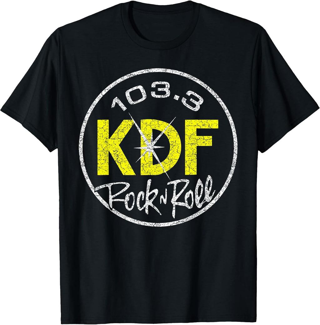 Graphic 103 KDF Retro Music Rock & Roll Lover Gift