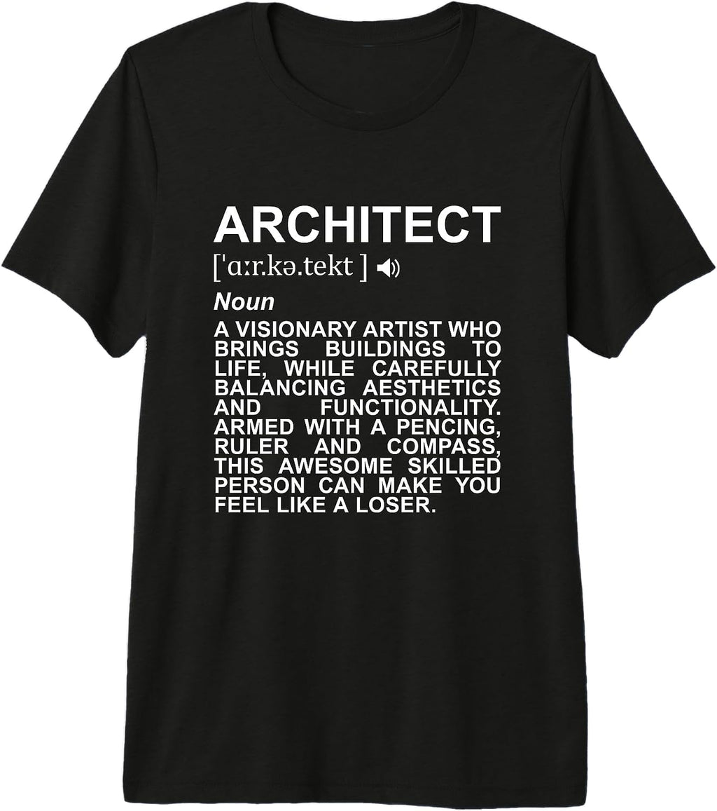Funny Architect Graphic Shirts and Giveaways