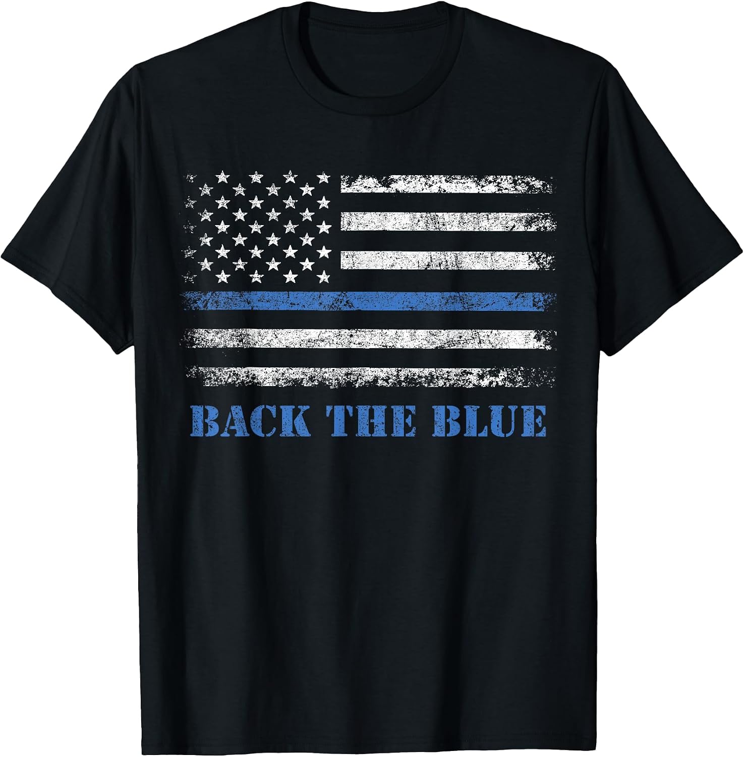 I Back the Blue American Flag co.