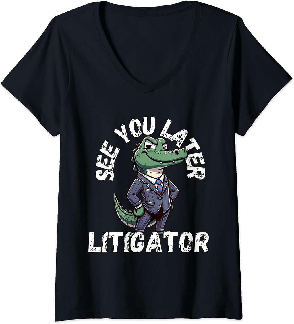 Funny Lawyer See You Later Litigator Attorney