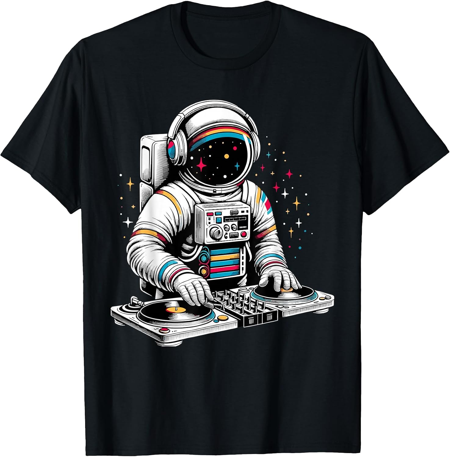 DJ Astronaut Planets Space
