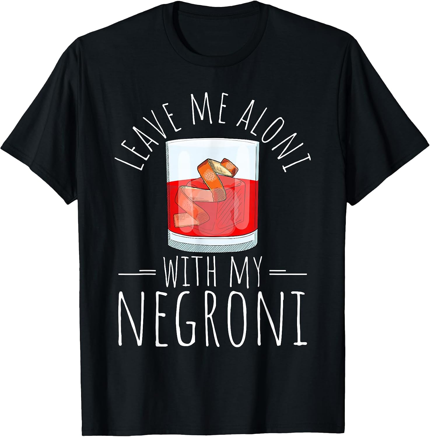 Negroni Cocktail Drink Bar Design Gift Apparel