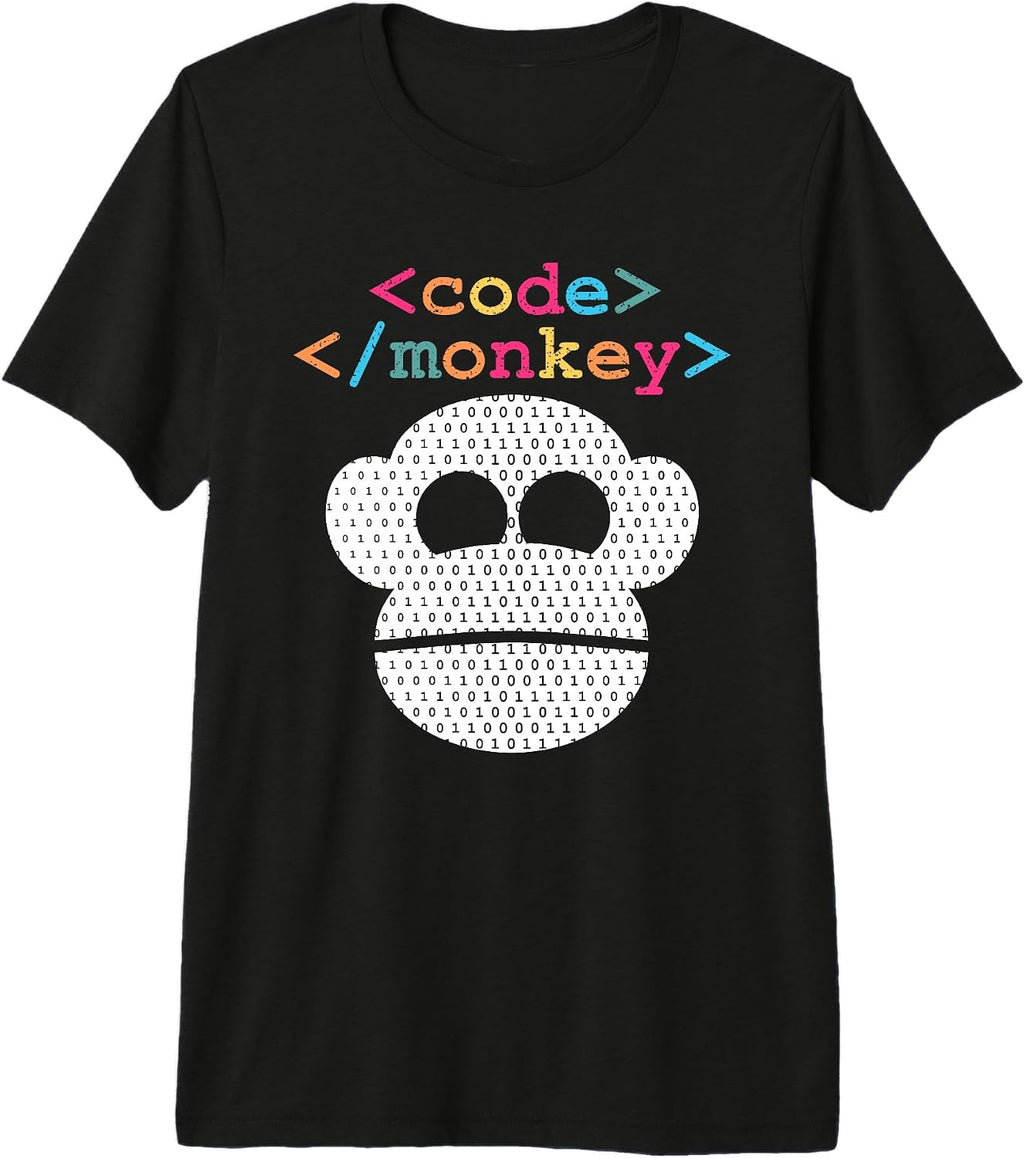 Code Monkey Developer Tees