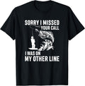 Fish and Fisherman Fisher Tee Gift