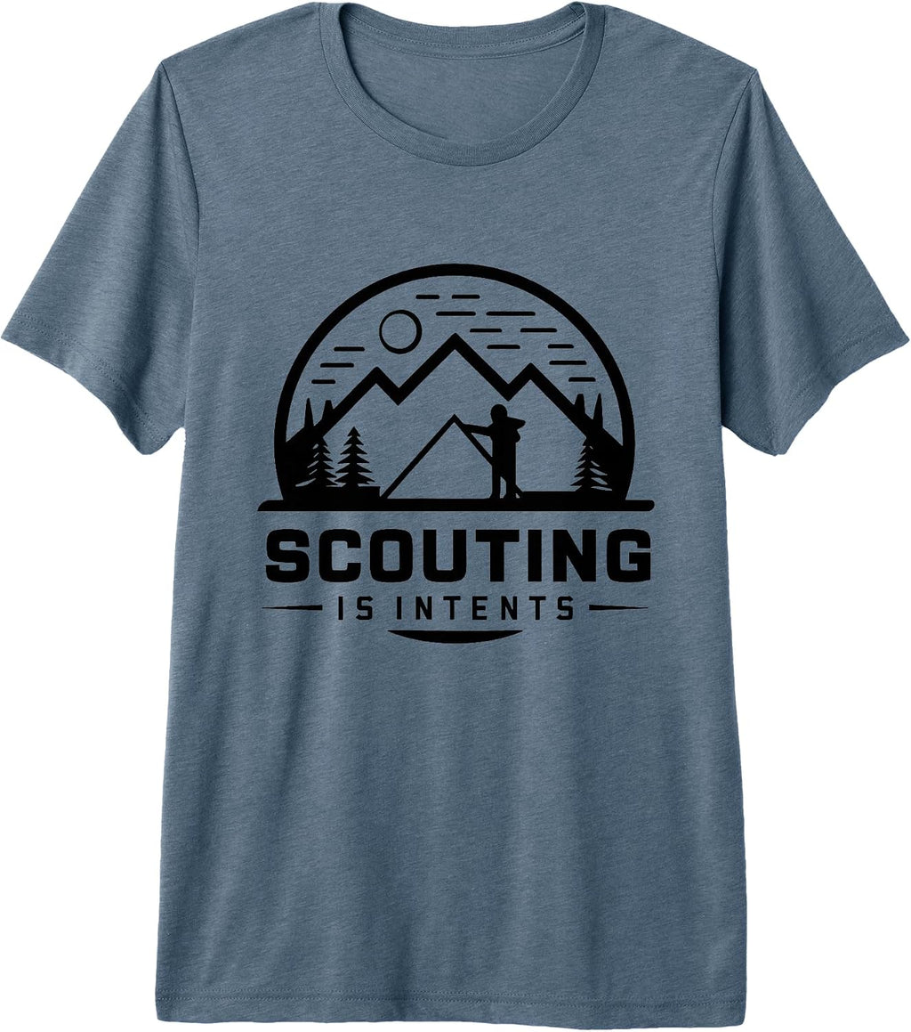 Hiking Scout Funny Camping Outdoor Apparel