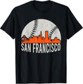 Vintage Baseball Style San Francisco Souvenirs
