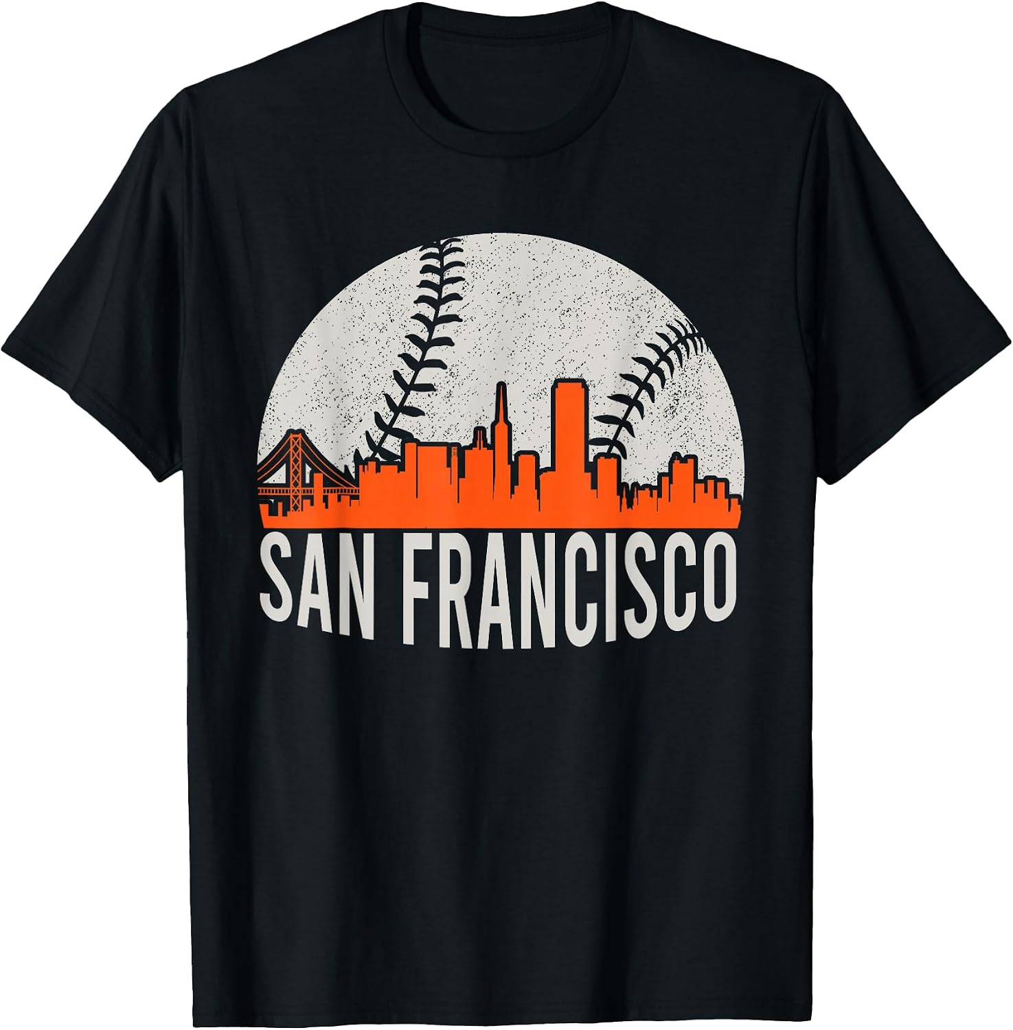 Vintage Baseball Style San Francisco Souvenirs