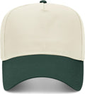 Blank Camo Trucker Hat with Two Tone Tan Camouflage Brim | Premium Wholesale Custom Baseball Hats Blanks for Men & Women