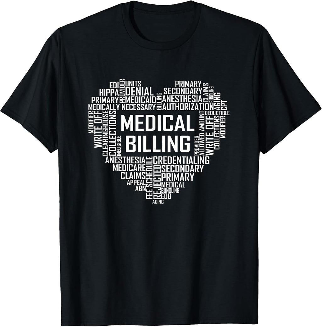 Medical Billing Heart Design