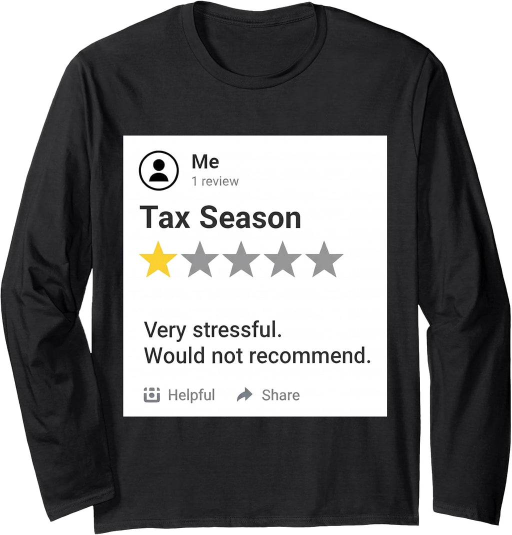Funny Tax Season Review Accountant Merch