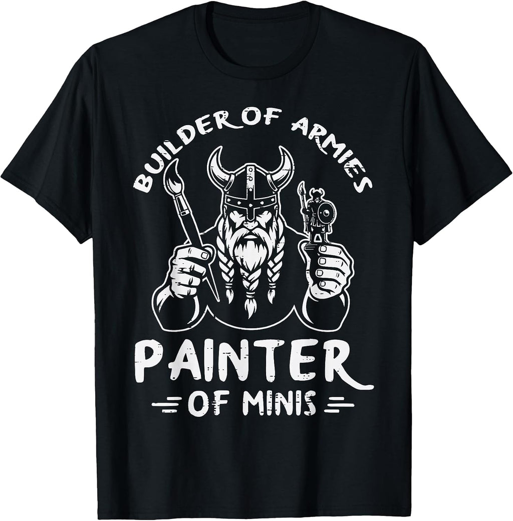 Gaming Builder Armies Painter Minis RPG Gamer Men Boys Kids T-Shirt