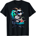 Funny Goat Snacks Video Gaming Players Gifts