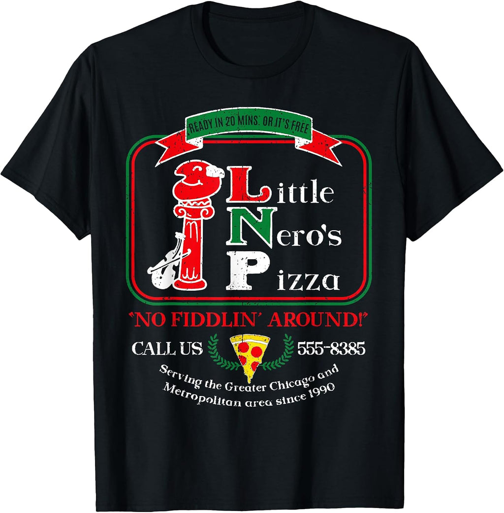 Vintage Little Neros Pizza No Fiddlin Around