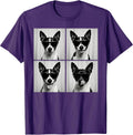 Retro Rat Terrier Portrait with Sunglasses