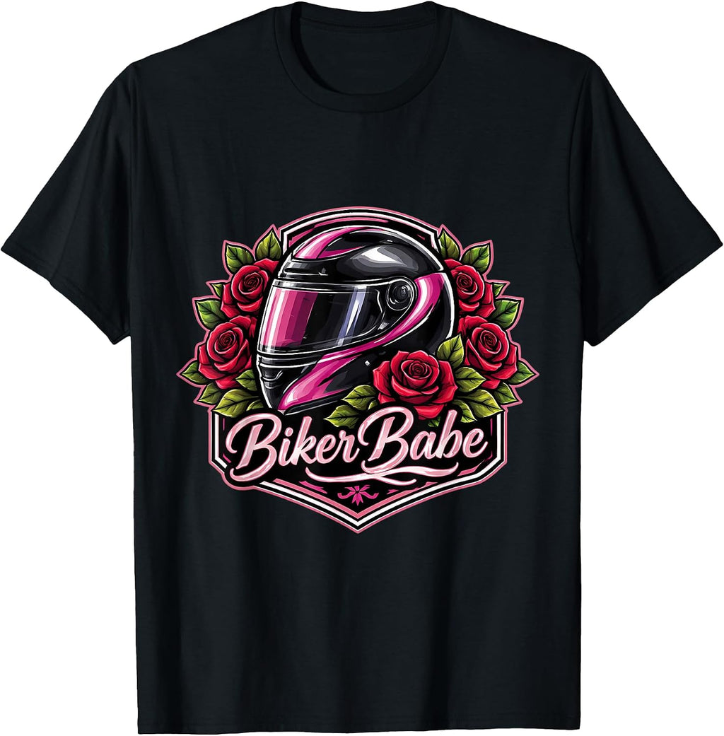 Biker Babe Womens Motorbike Rider Motorcycle Merch