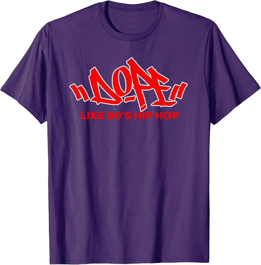 Retro 90's rap hip hop graffiti shirts