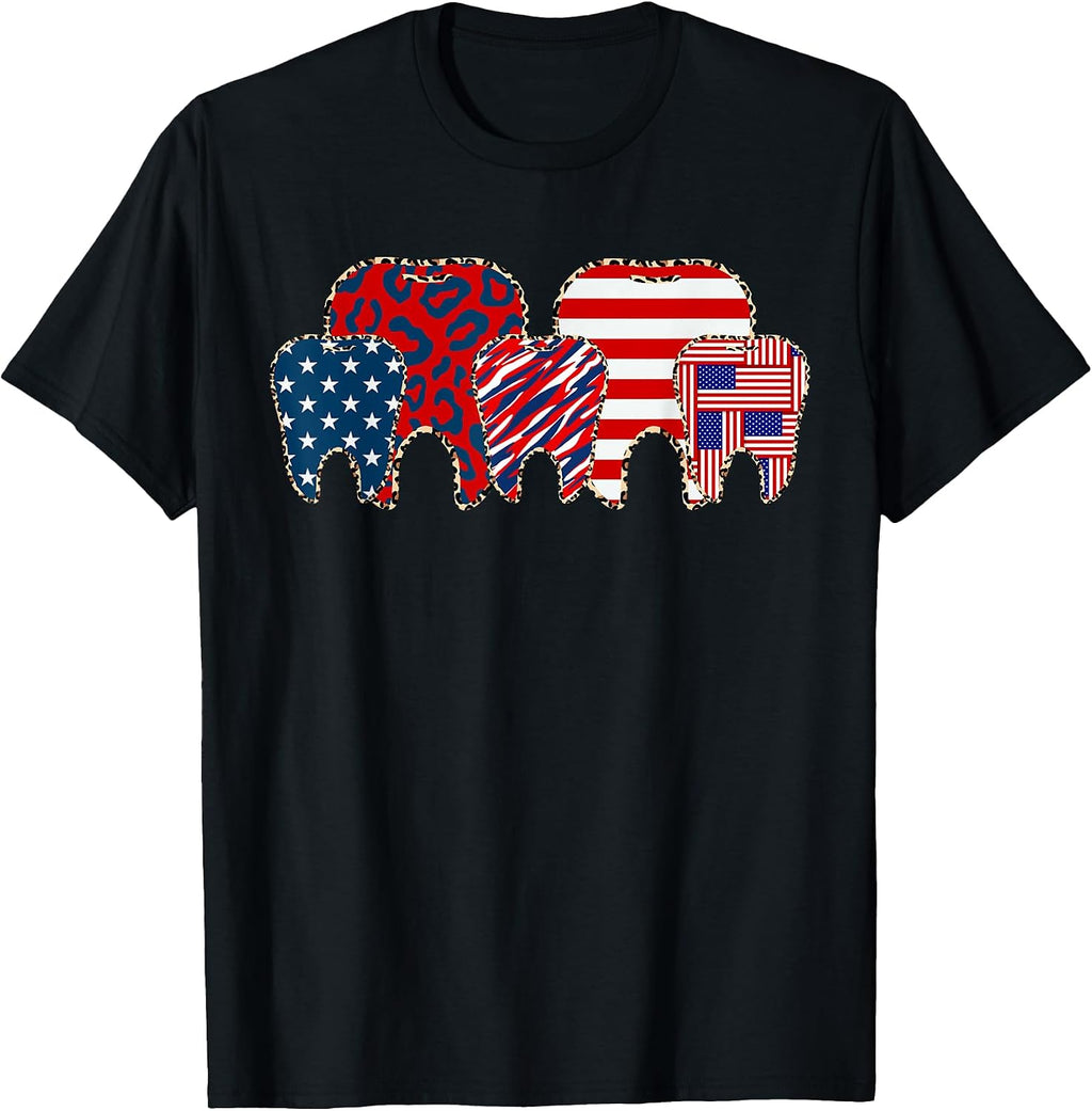 Funny Dental Squad 4th Of July Dentist Outfit