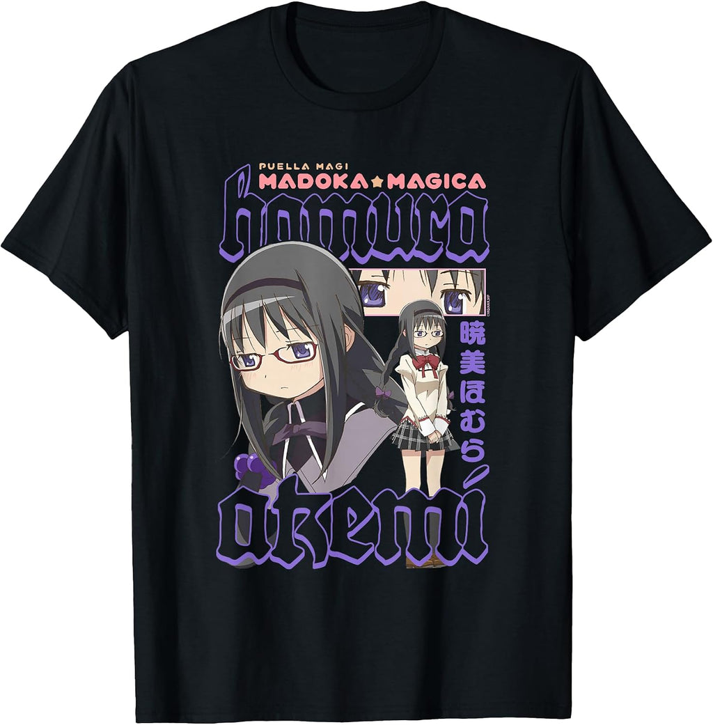 Homura Akemi Poses Collage Anime T-Shirt