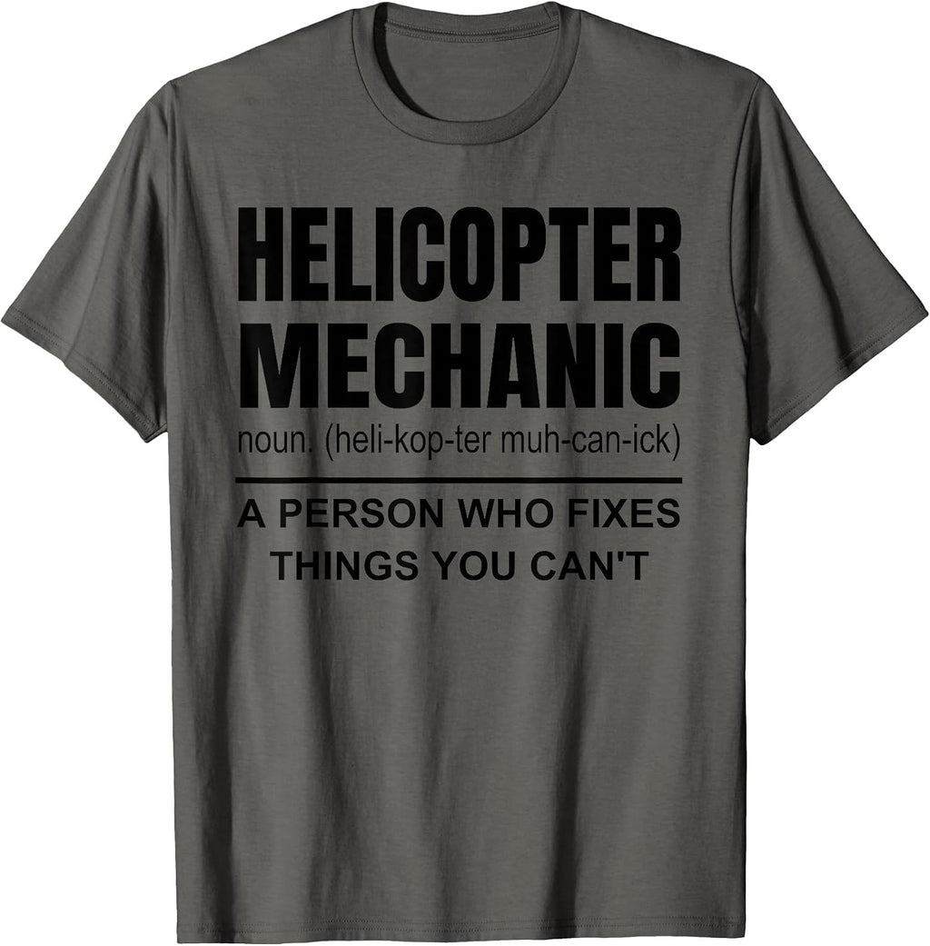 Helicopter Mechanic & Technician Gift Idea
