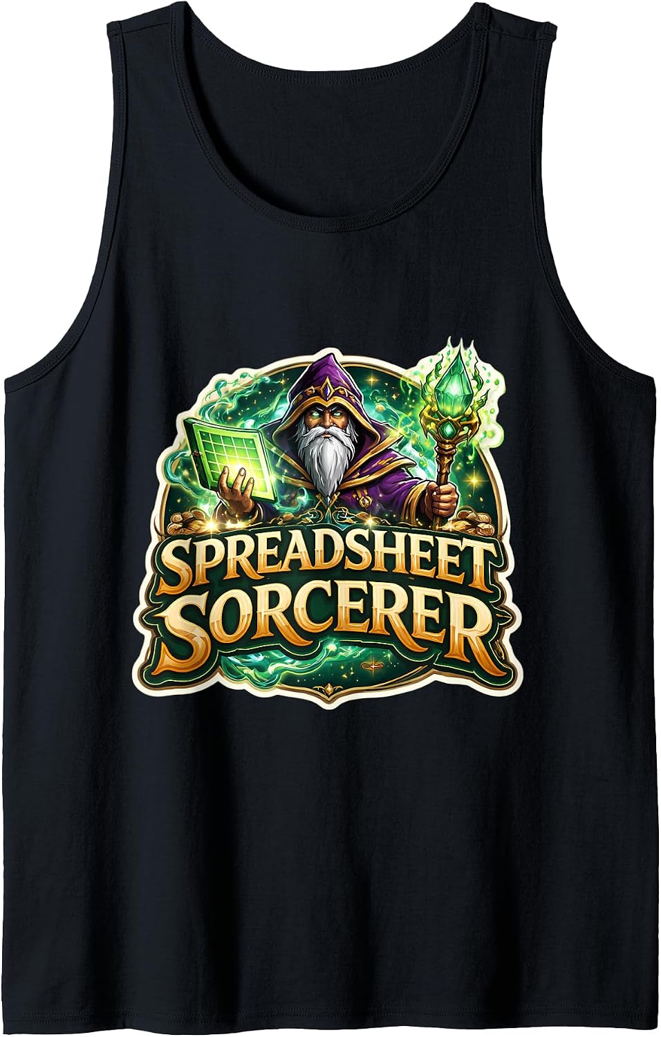 Spreadsheet Sorcerer Expert Funny Accountant Merch