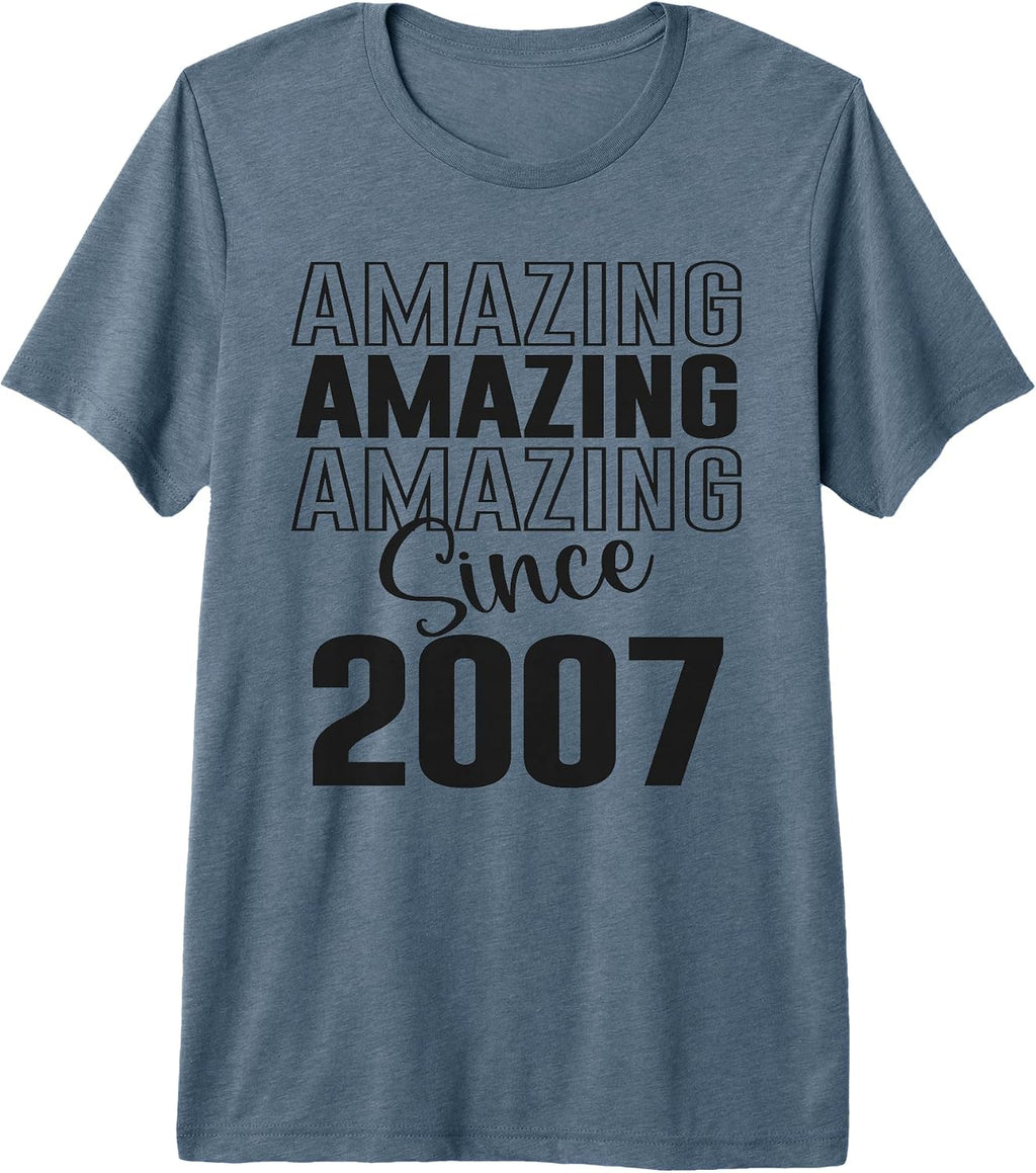 Amazing Hollow Text Birthday Gift Apparel