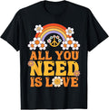 Hippie Costume Outfit Men Women Boys Girls Kids