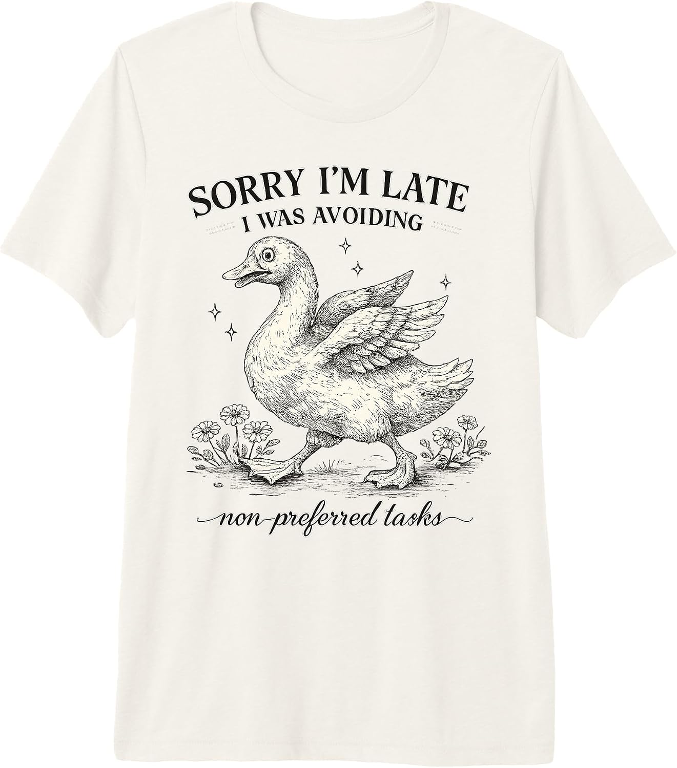 Funny Goose Matching Sarcastic Tee For Men Women