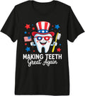 Funny Dental 4th Of July Teeth
