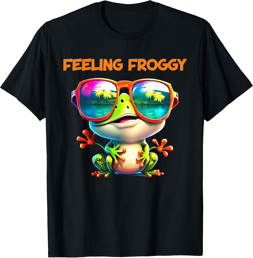 Feeling Froggy Multicolored Frog Apparel