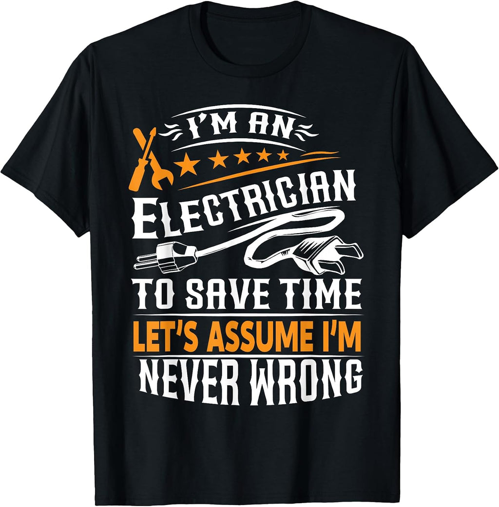 Funny Electrician Apparel & Gifts by DMTRY