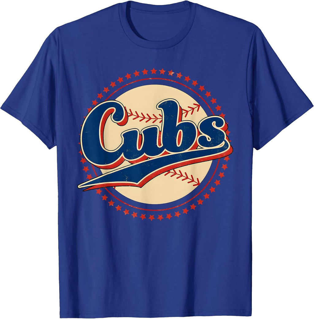 Vintage Cubs Gifts for Men Women Boys Girls Kids T-Shirt