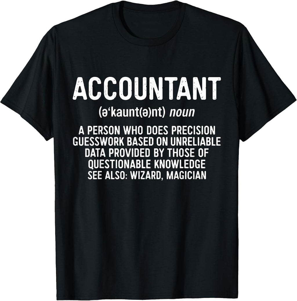 Accountant Definition Shirts