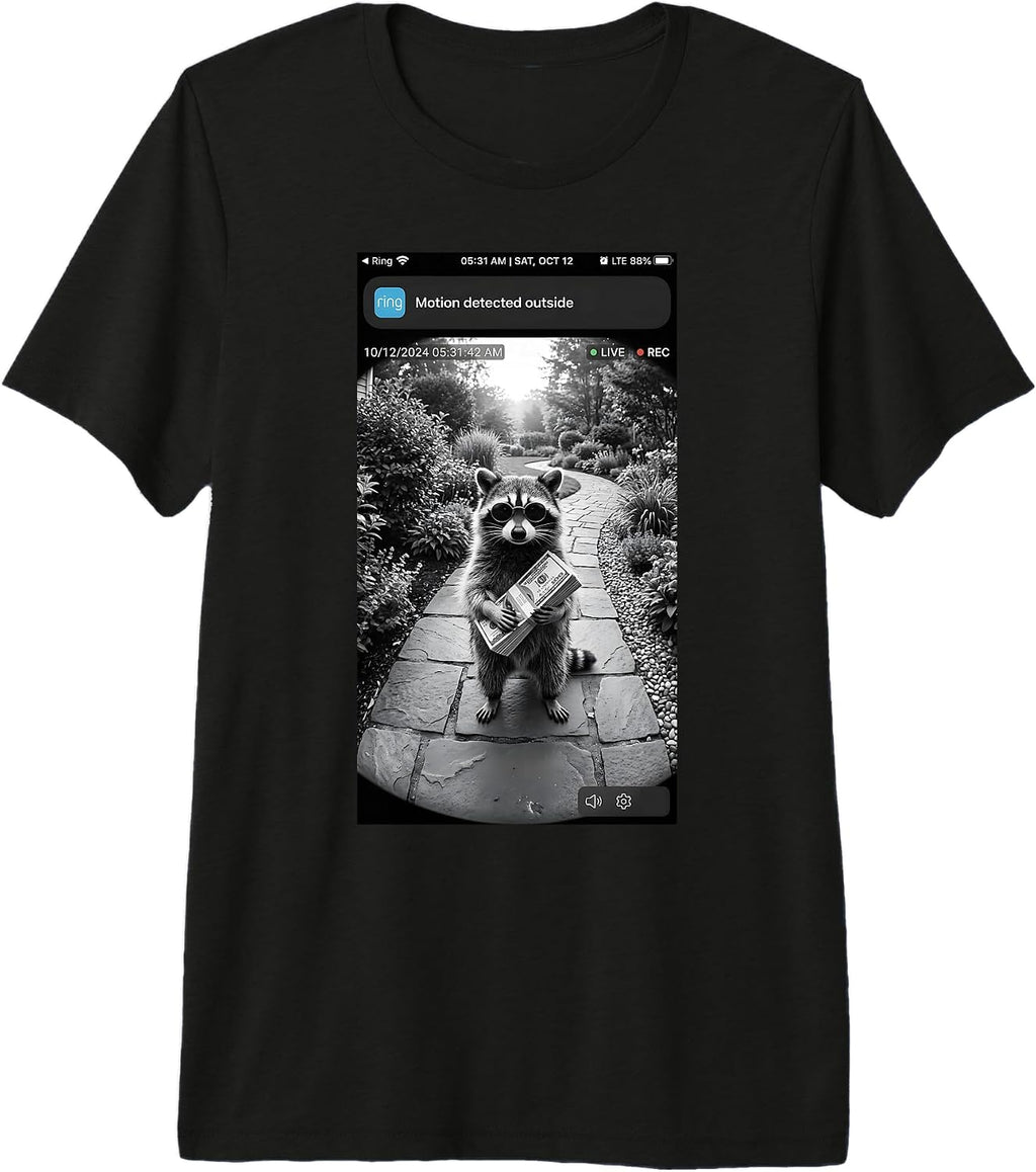 Raccoon Cash Door Camera Designs