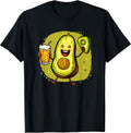 Funny beer avocado