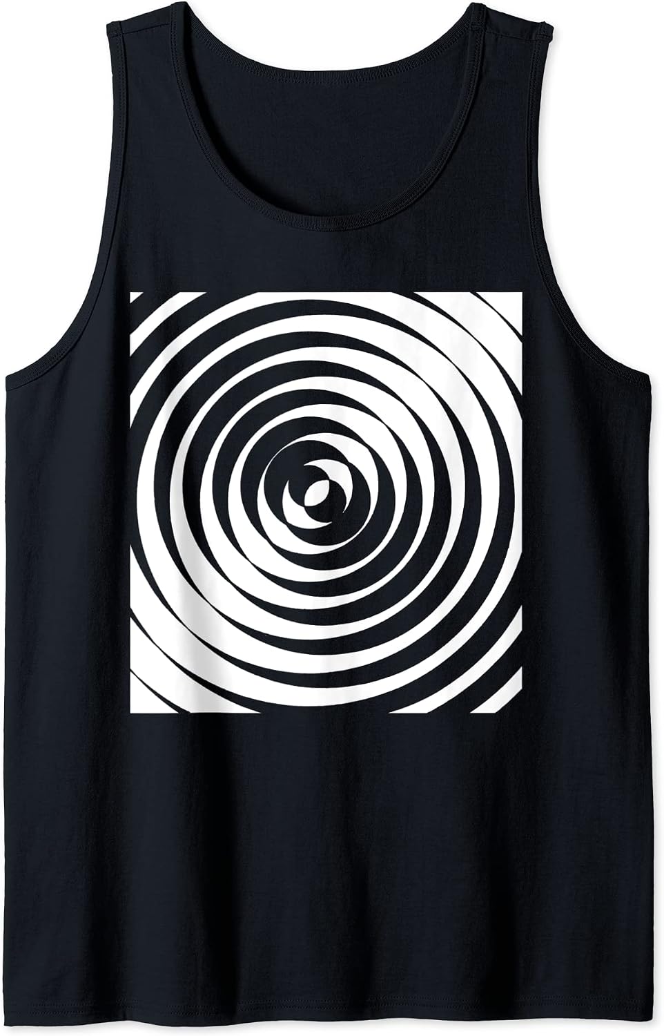 Optical Illusion Art Black and White Abstraction