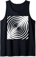 Optical Illusion Art Black and White Abstraction